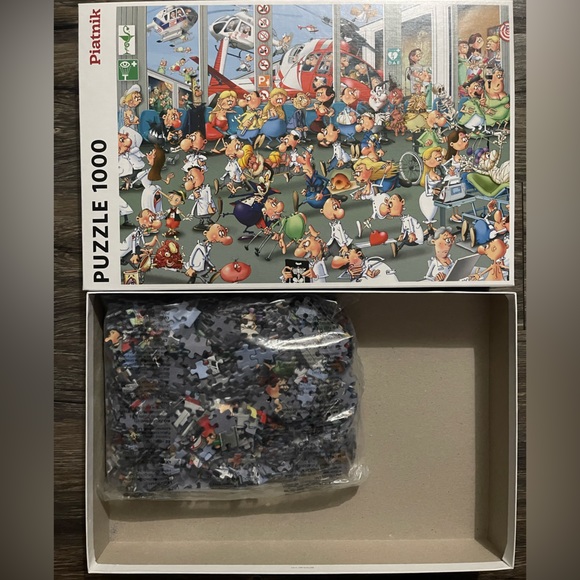 Piatnik Ruyer - Emergency Room Puzzle 1000 piece puzzle. 🧩 - Picture 2 of 4